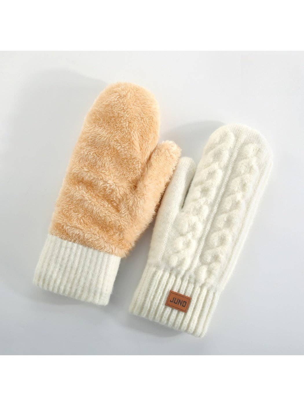 Funkyrel® Atzbranding Limited - Vente Moufles – femme - Gants - Mitaines Classiques Épaissies à Couverture Totale pour Femmes6