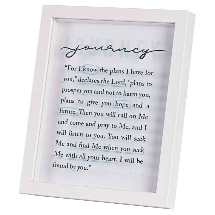 Planificación de Arte Enmarcado Jeremías 29:11 para venta al por mayor de Dicksons