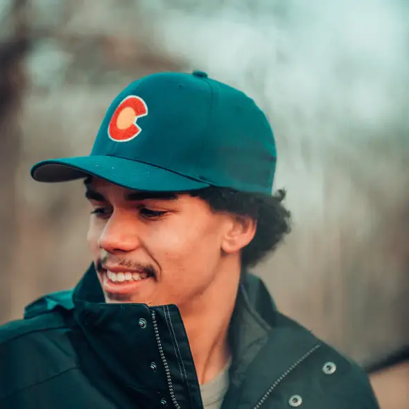 YoColorado - Wholesale Baseball Cap - Unisex - Hat - Colorado C Flexfit - Blue1