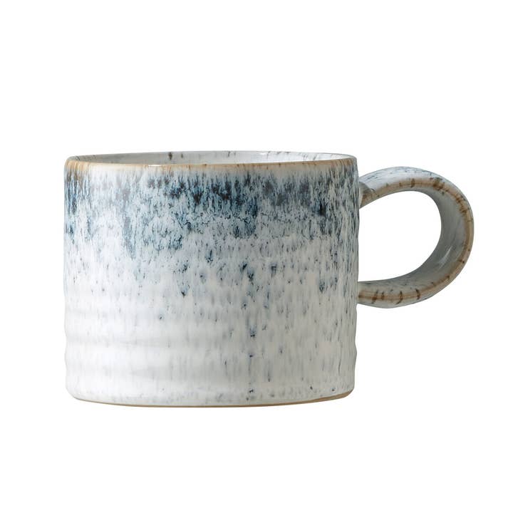 DENBY STONEWARE KILN BLUE SMALL RIDGED MUG for wholesale by Denby Brands
