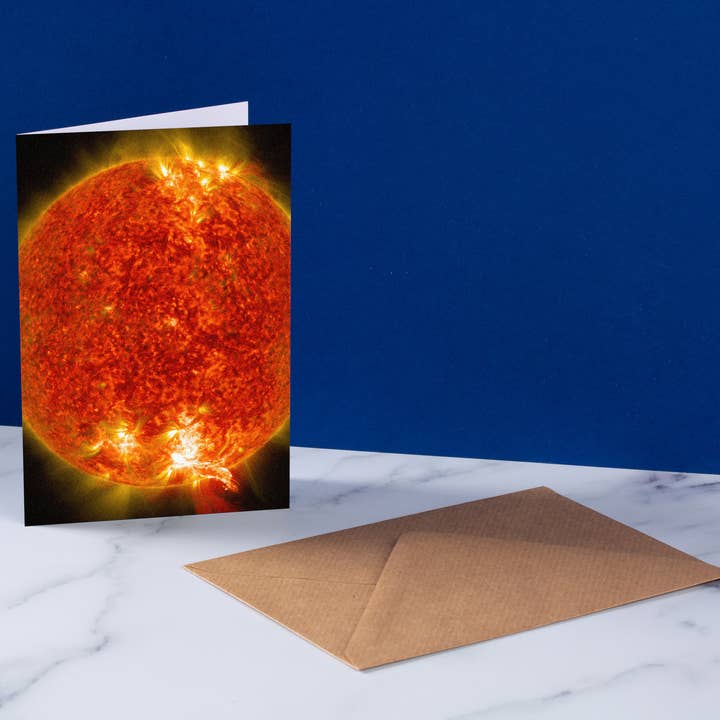 O cartão de felicitações do Sol (A6) por atacado de Cepheid Studio