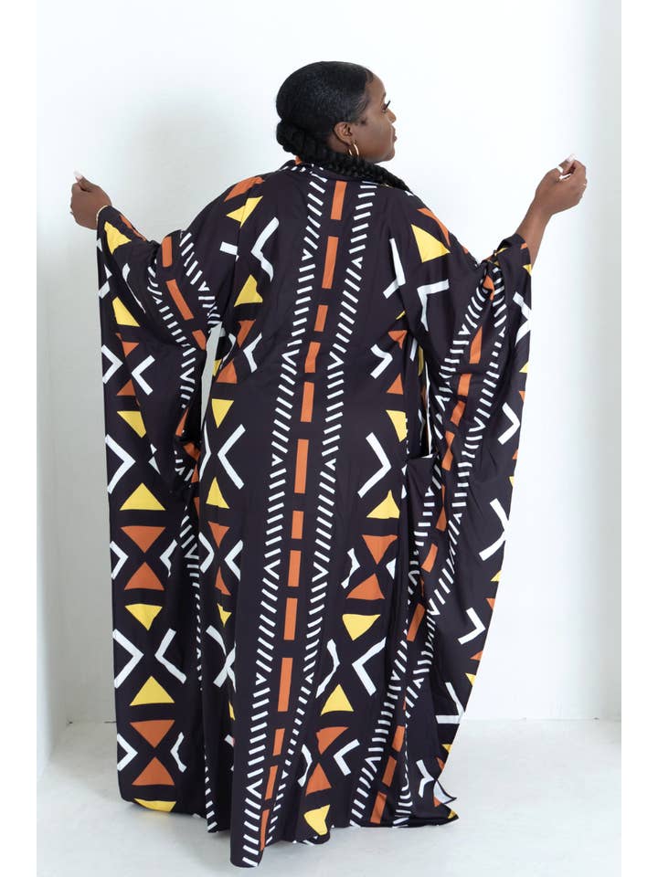 Daveenah - Wholesale Top & Pant Set (NOT Loungewear) - Women's - Lola African Print 3-piece set2