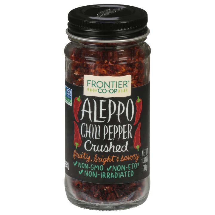 Everyday Supply Co - Wholesale Pepper/Peppercorns - Frontier Coop Aleppo Chili Pepper, Crushed, 1.34 Oz