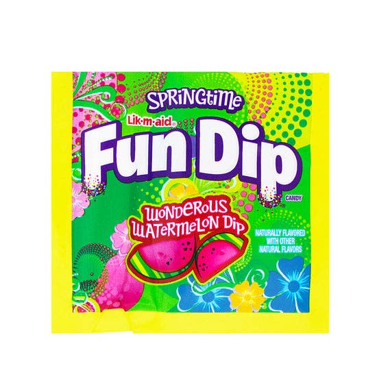 I Got Your Candy - Wholesale Hard Candy - Fun Dip Springtime Watermelon /Strawberry - 16ct