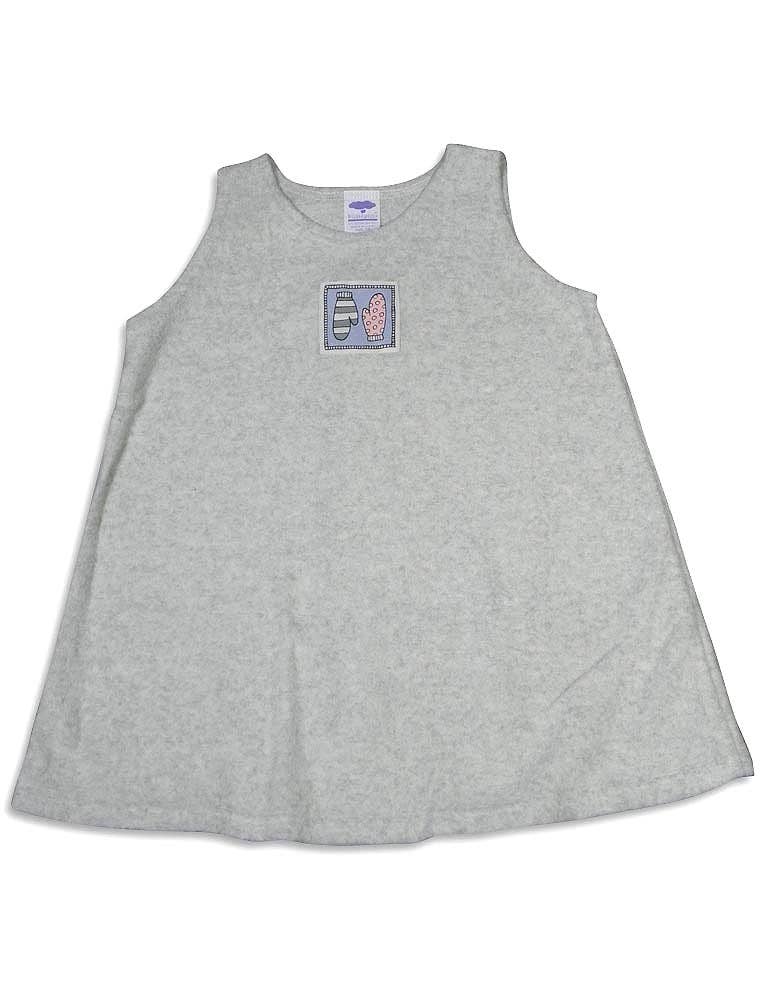 Eastern Off Price - Vendita all'ingrosso Vestito - Bambini - Mulberribush 26287 - Vestito maglione in pile con pullover senza maniche, taglie da ragazza 7 a 100