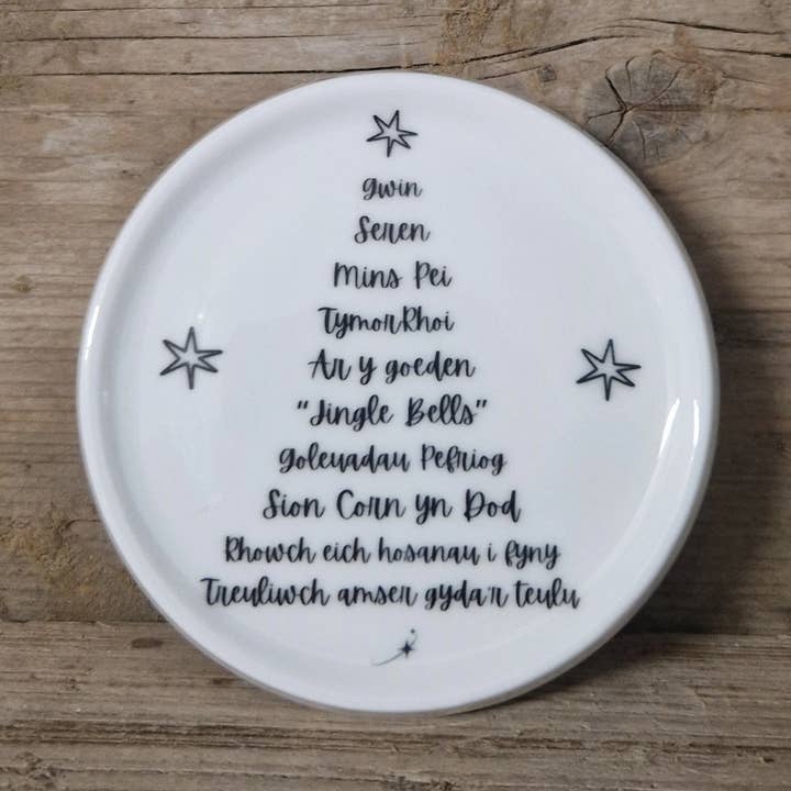 Welsh Connection Christmas - Coeden Coaster for wholesale by Welsh Connection Home