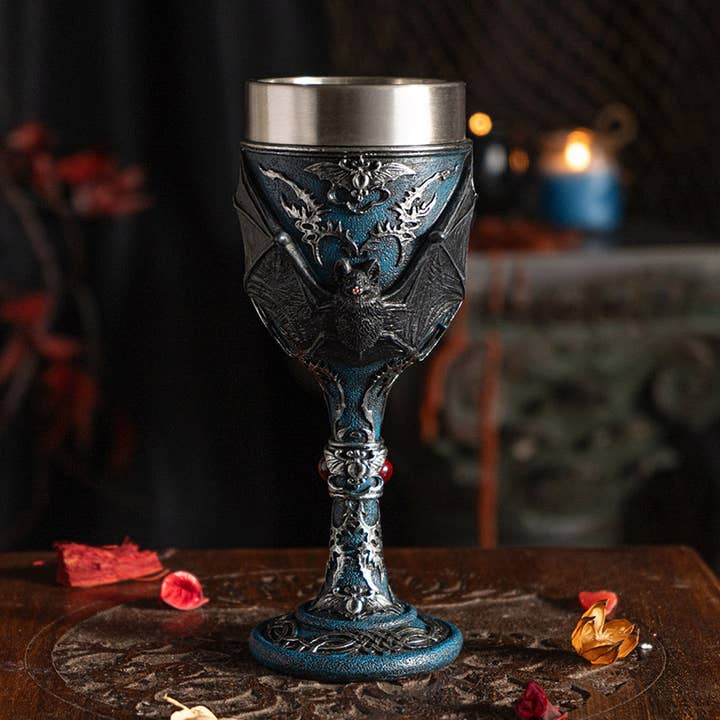 Vampire Bat Wine Goblet for wholesale by Pacific Trading