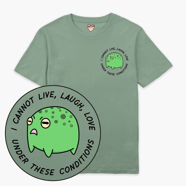 Angry Frog T-Shirt (Unisex) for wholesale by SassySpud