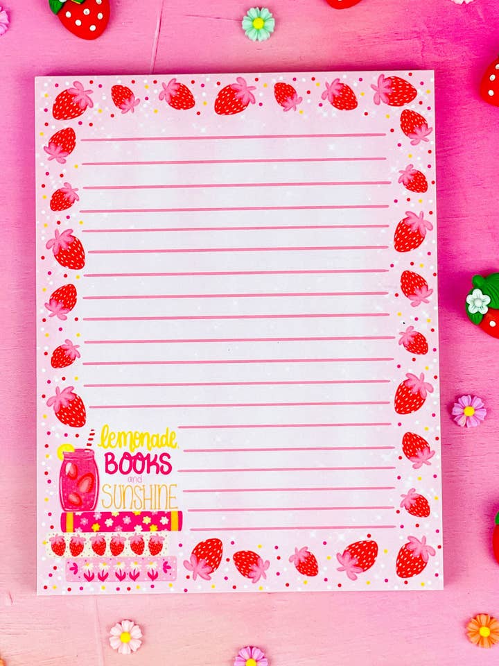 Lemonade Books und Sunshine Notizblock für den Großhandel von Emily Cromwell Designs