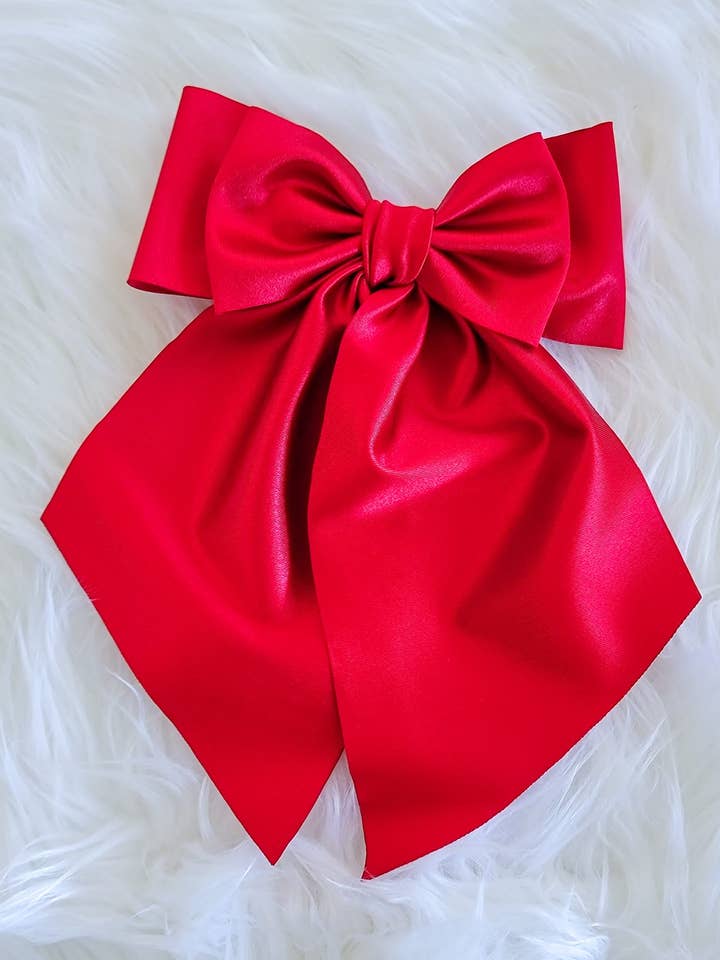 Coquette Bow-Red voor wholesale door Dainty Delights Creations