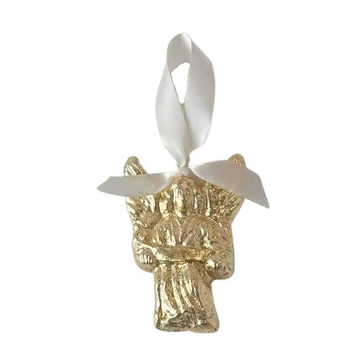 Ornament- Angel in Gold for wholesale by Sidebar Designs