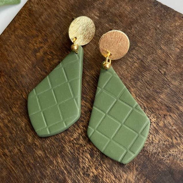 Textured Dagger Dangle for wholesale by Clay Dazing