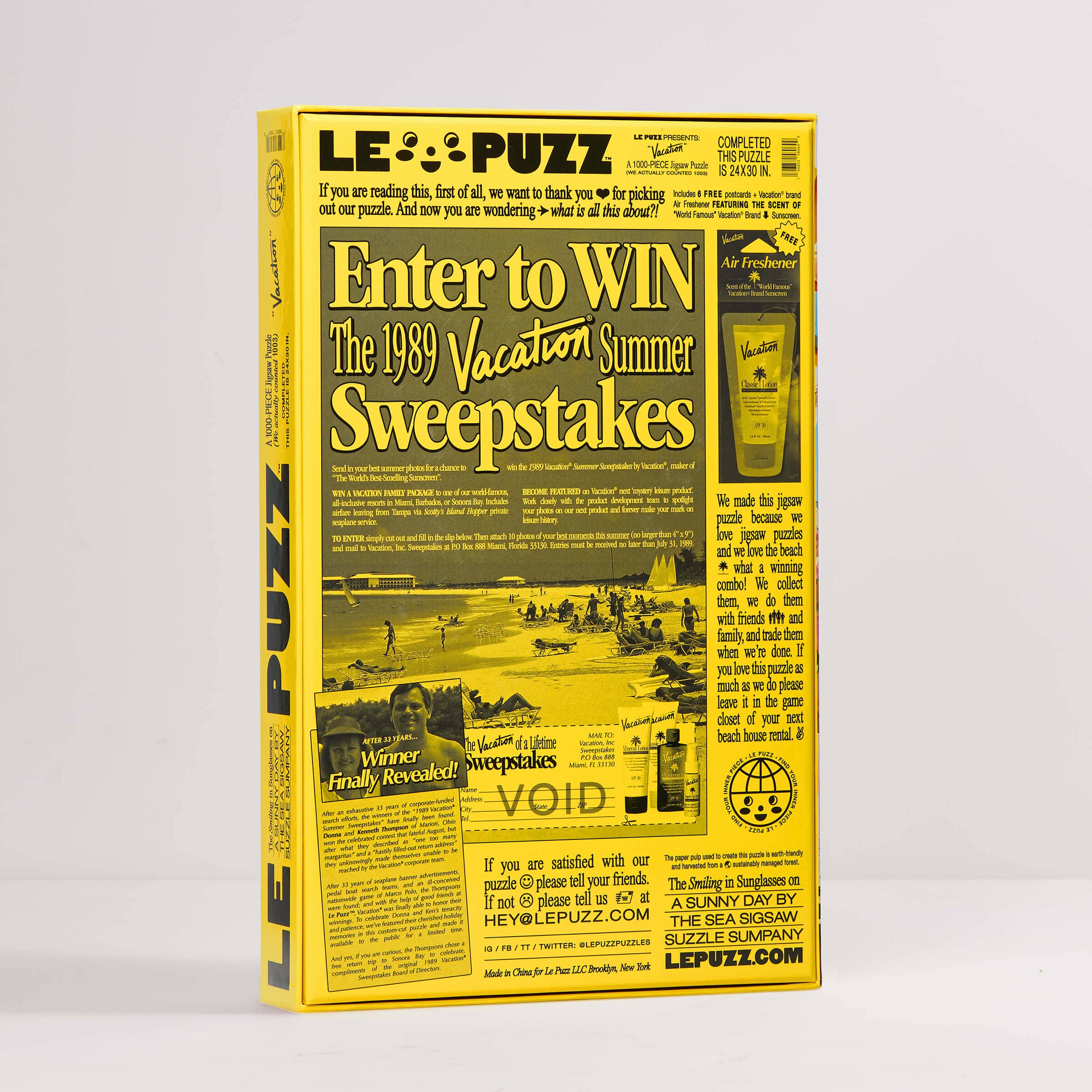 Le Puzz - Wholesale Puzzle – Adult - Vacation1