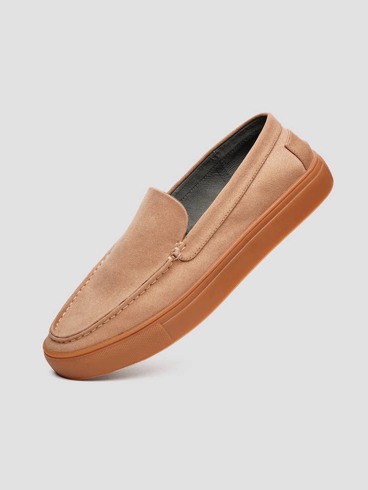 Paez - Wholesale Loafers - Men's - LOAFER GUM VEGAN SUEDE SAND12