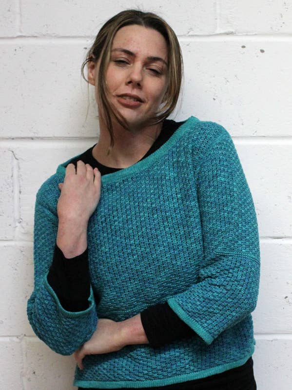 Atlantic Crail Top for wholesale by Knitted in Edinburgh