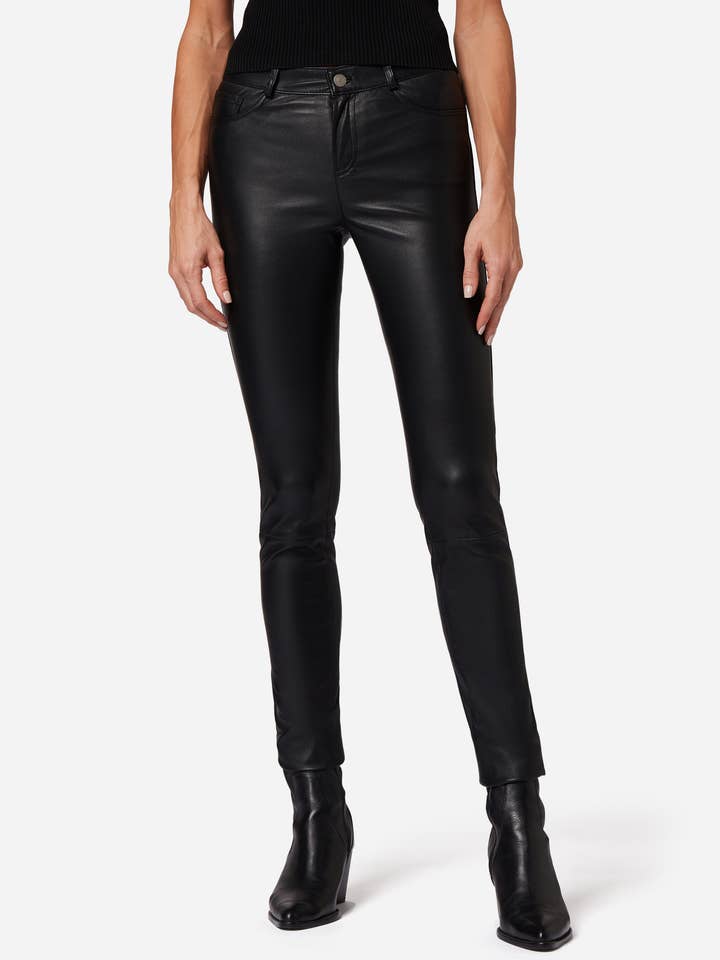 Damen Lederhose PND (Stretch) - aus Lamm Leder für den Großhandel von Ricano