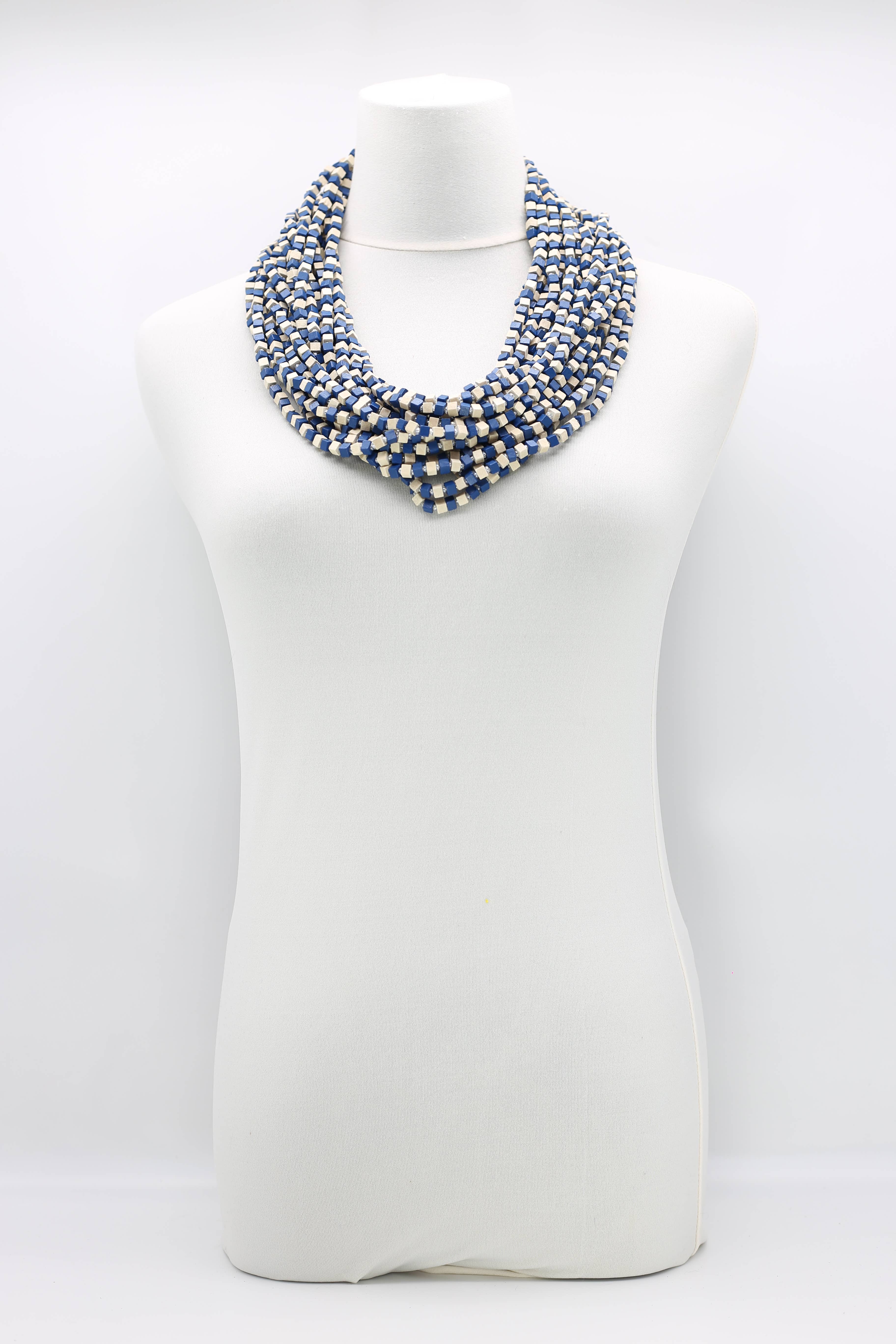 Jianhui London – Engroshandel Perlehalskæde – Den næste Pashmina halskæde Træperler - Mosaic Art108