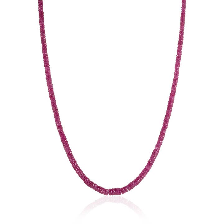 Ruby Candy Necklace for wholesale by Ela Rae Jewelry Llc.