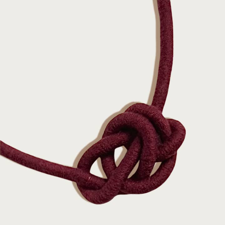 SASHA - Wholesale Woven Necklace - Petit Water Bowline Necklace3