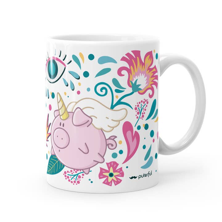 Puterful - Wholesale Coffee Mug - Taza - A little cry and to follow1