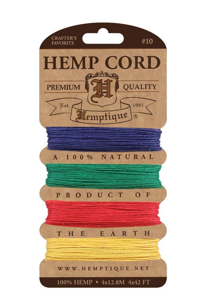 Hemptique – Engroshandel Håndværk forsyninger – #10 Hamp Cord Cards10