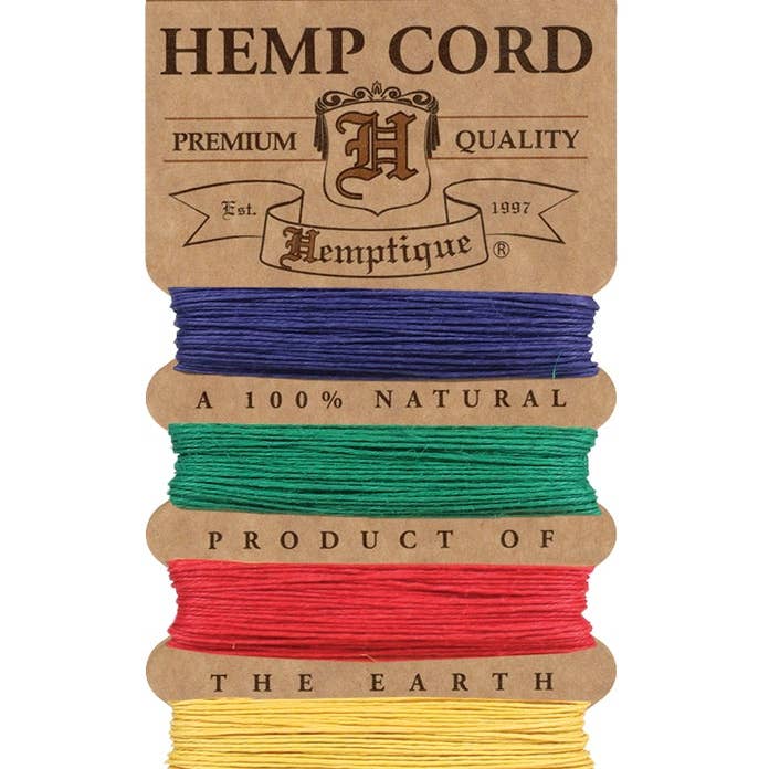 Hemptique - Wholesale Craft supplies - #10 Hemp Cord Cards10