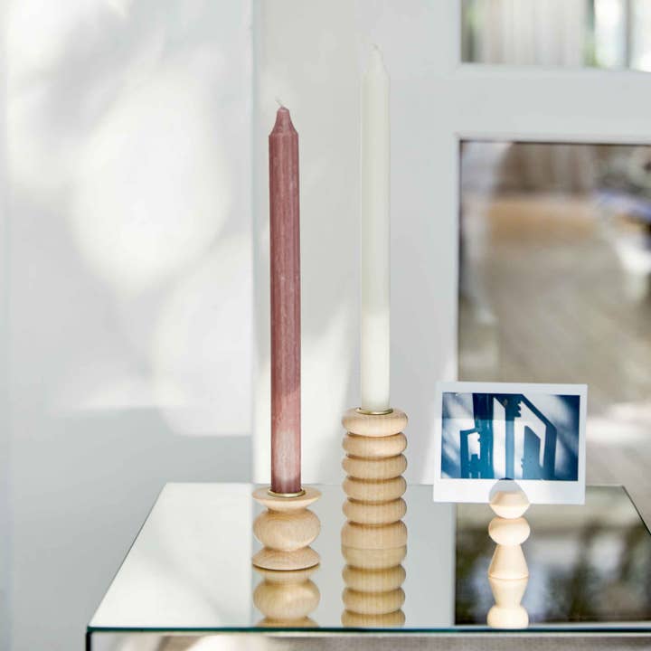 5mm Paper - Wholesale Candle Holder - Totem Wooden Candle Holder - Medium Nº 1
