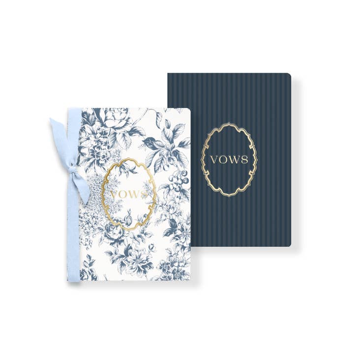 SOMETHING BLUE PAPERBACK VOW SET for wholesale by Fringe Studio