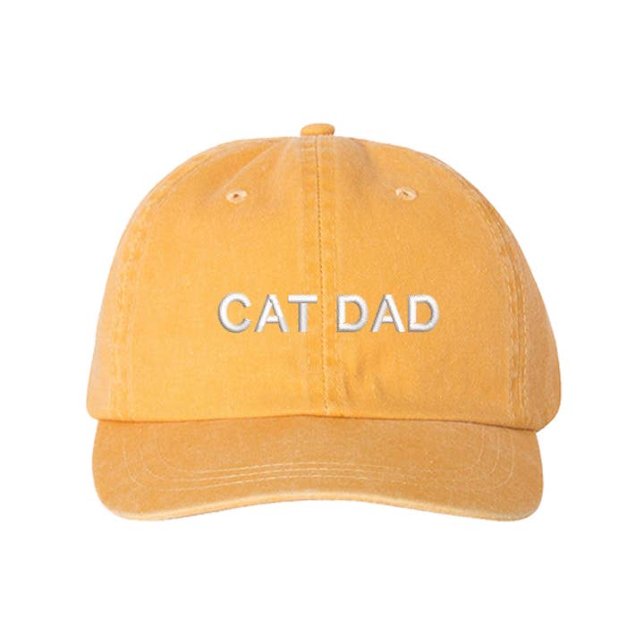 DSY Lifestyle - Wholesale Baseball Cap - Men's - Cat Dad Washed Unisex Baseball Hat8