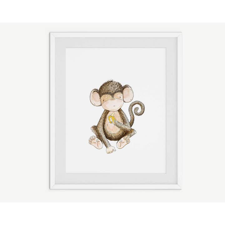 Monkey Print for wholesale by Little Sharks