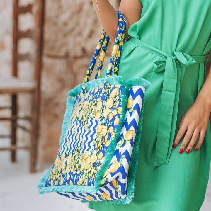 yellow Isla Bonita By SIGRIS Bag Cartagena 35684 for wholesale on Faire1