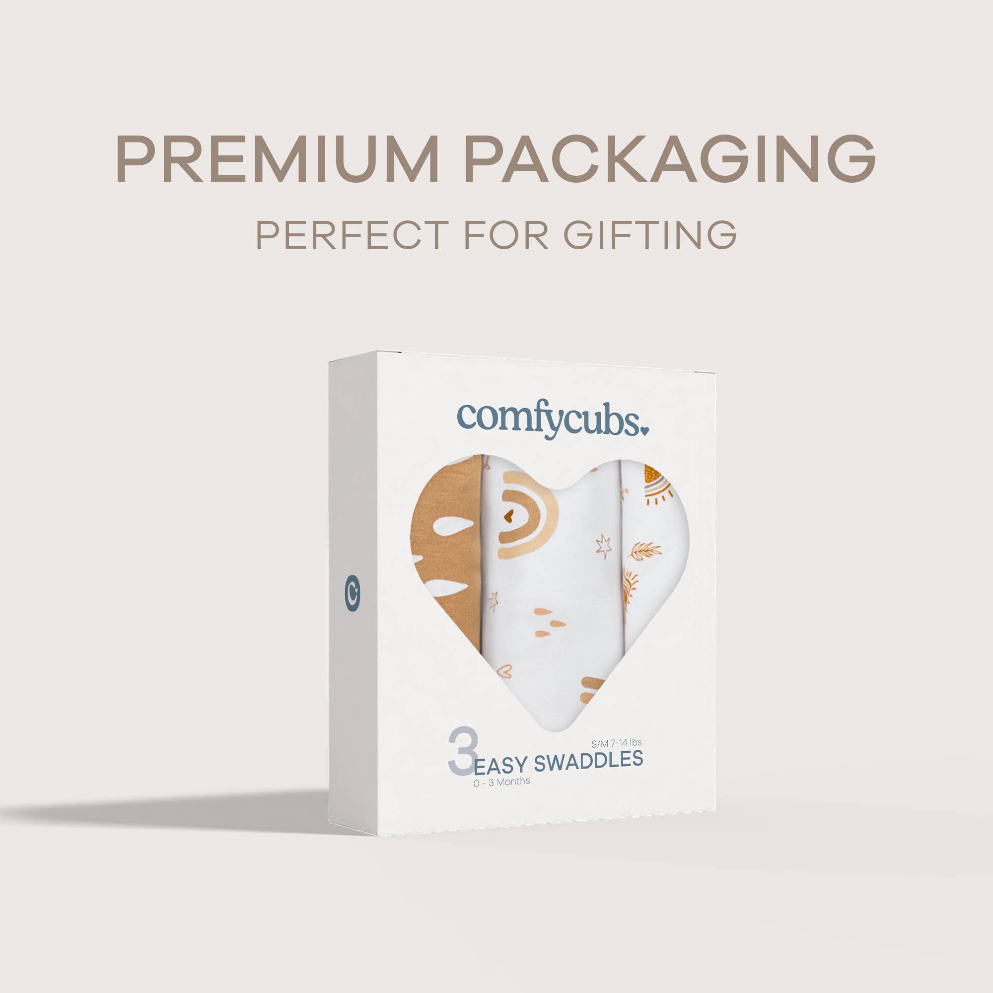 Comfy Cubs - Wholesale Swaddle - Baby - Easy Swaddle Blanket, 3 Pack - 100% Cotton by Comfy Cubs27