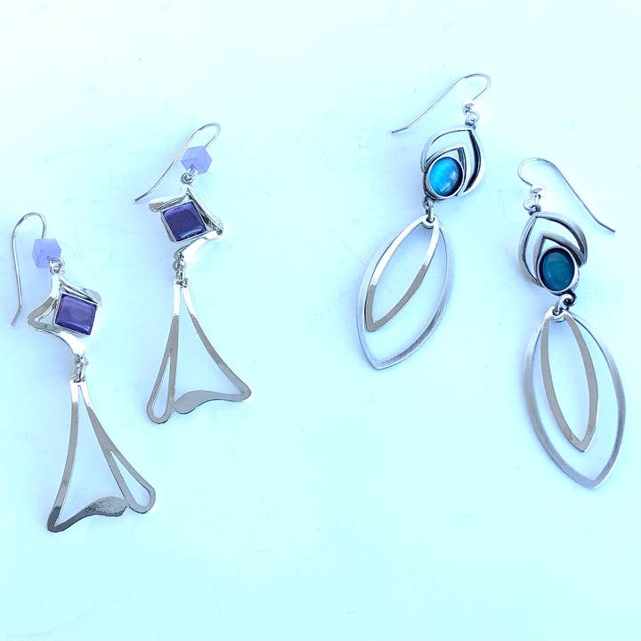 Christophe Poly / Crono Design - Wholesale Dangle Earrings - EARRINGS (Z) - Large Earrings16