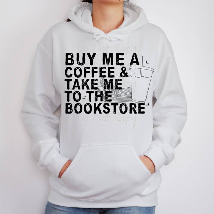 Take Me to the Bookstore DTF Transfer, Booktok for wholesale by Monroe Meadow Boutique