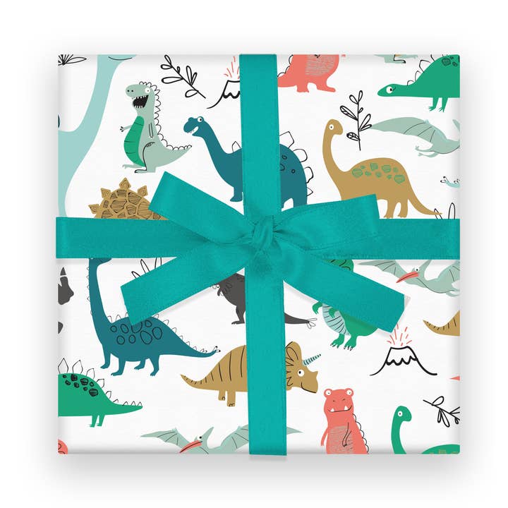 Envoltura de regalo | Dinosaurios para venta al por mayor de Sea Urchin Studio