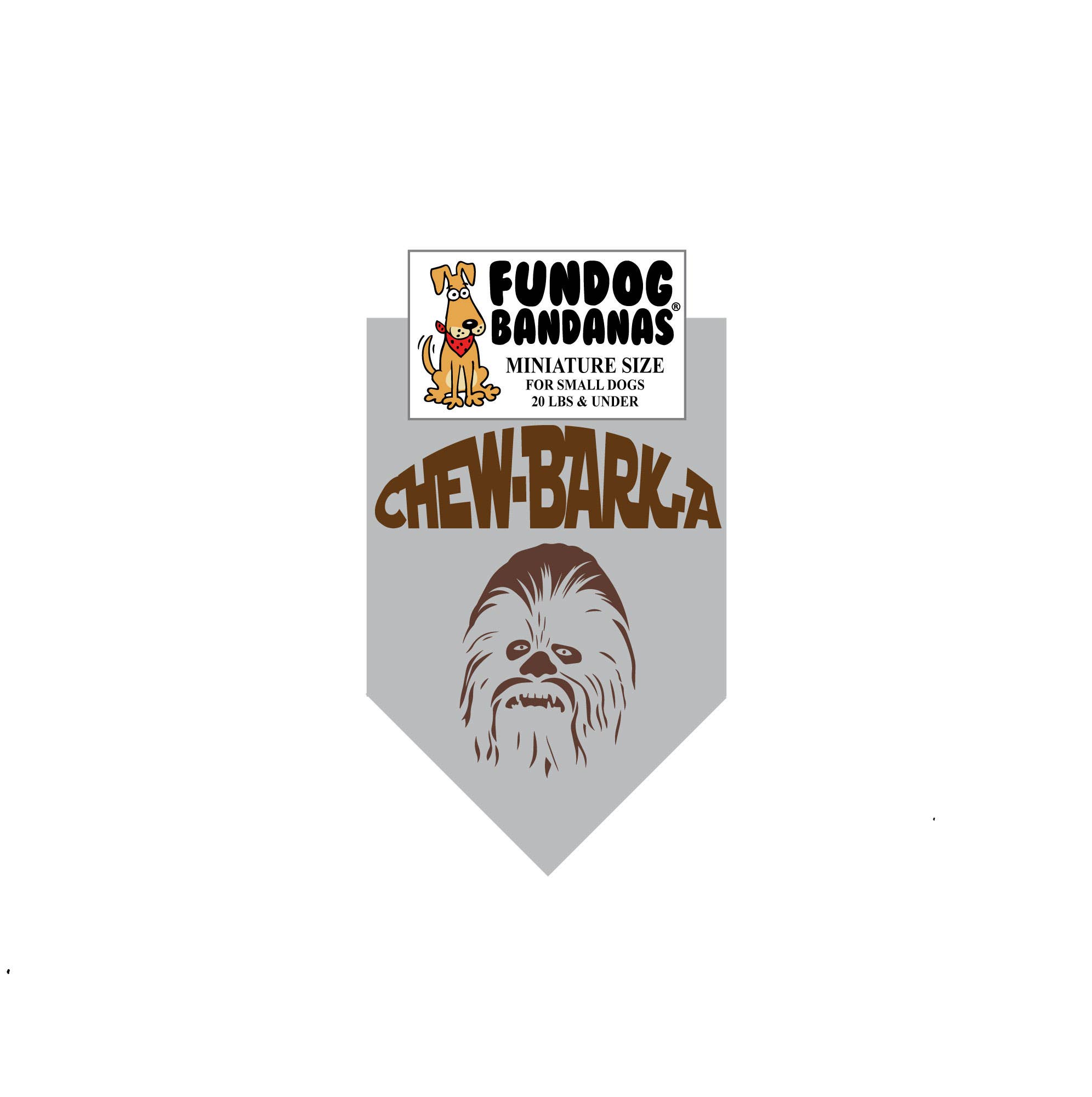 Cores sortidas 5 Pack - Bandanas para Cães Chew-Bark-A para venda a revendedores na Faire9