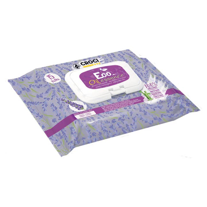 Croci - Wholesale Pet Toy - Dog - Wet wipes for dogs - Eco Oil Essence - Crosses0