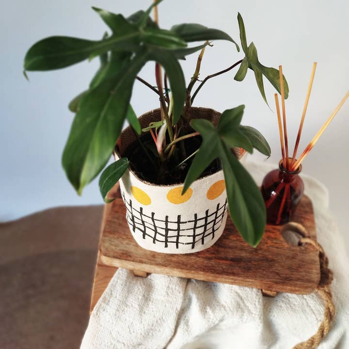 The Ink Job - Wholesale Plant Pot - Minimal Fabric Planter1