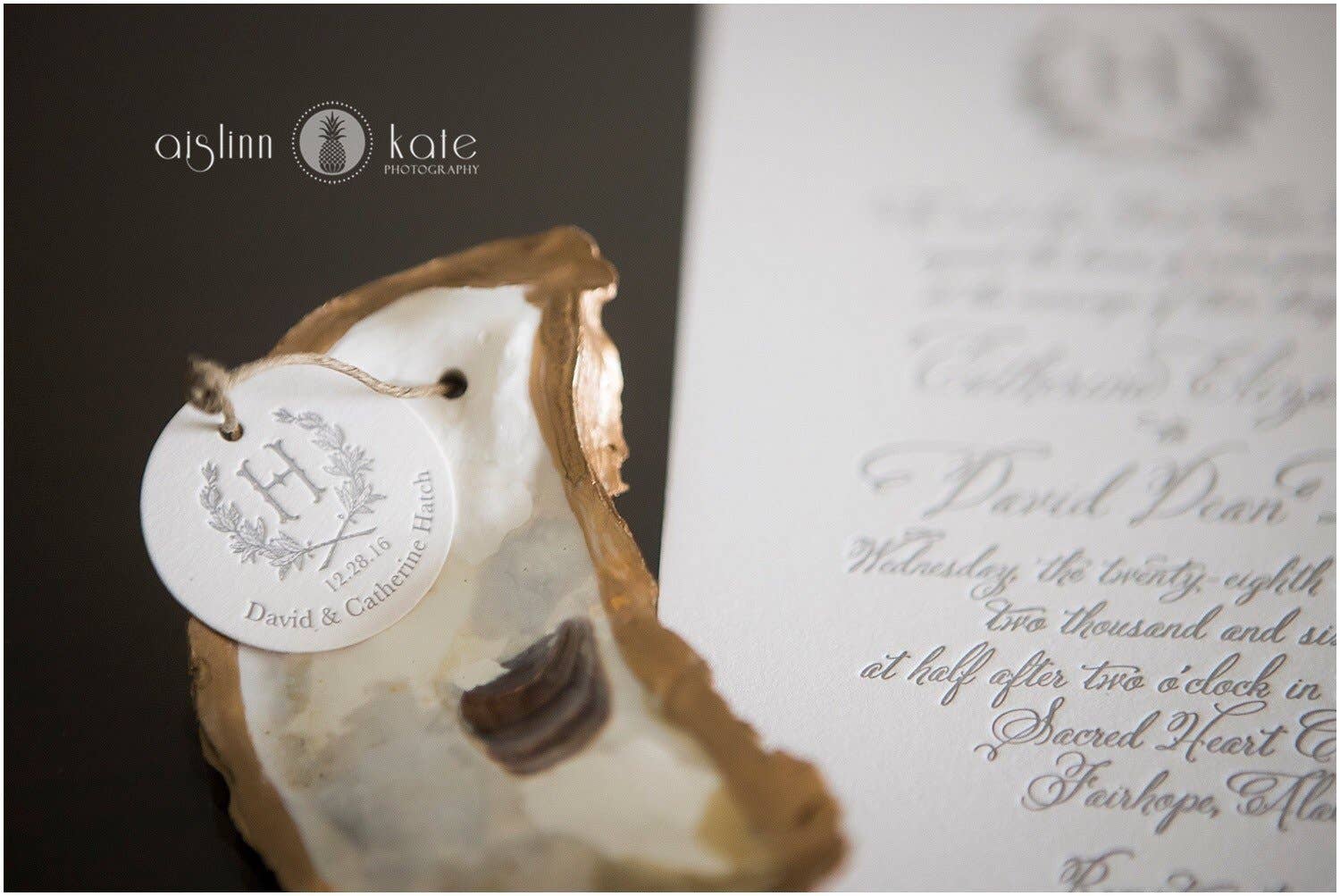 Kcrookdesign - Vente Objets de décoration - Ornement Huître - Détail côtier élégant pour cadeaux3