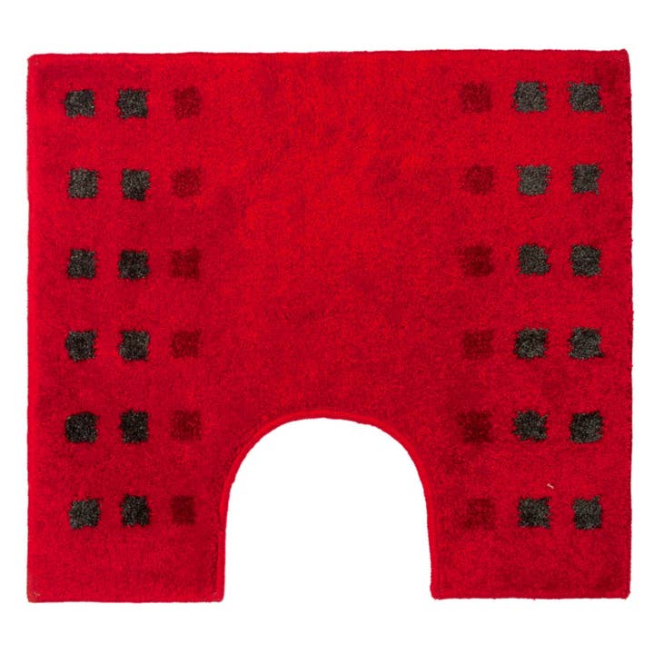 Casilin - Venta al por mayor Alfombrillas de baño - Alfombrilla de baño Brica - Rojo