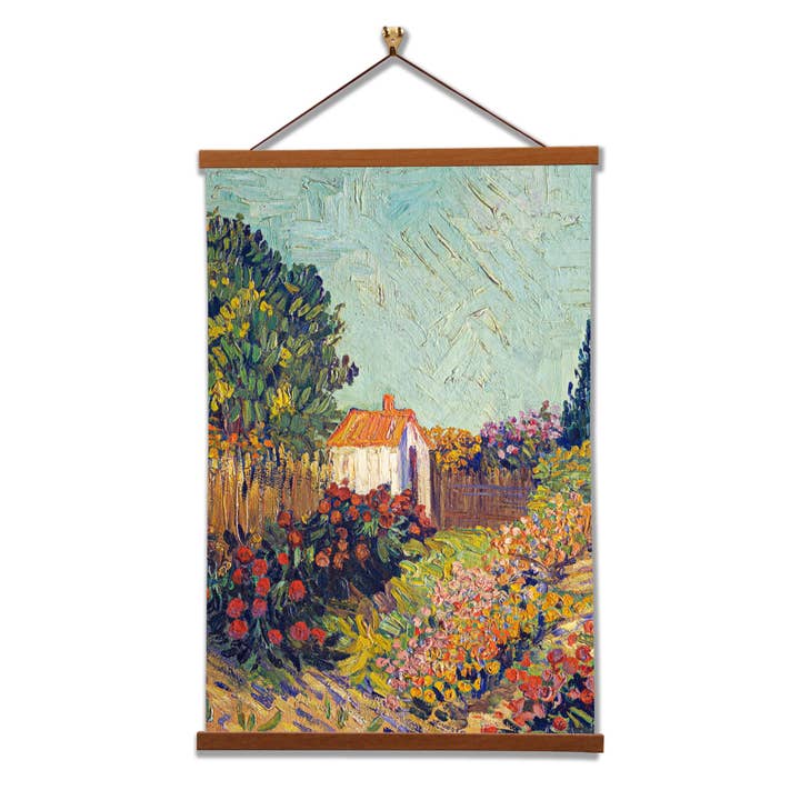 Landscape (1925–1928) by Vincent van Gogh for wholesale by Vintage Banners