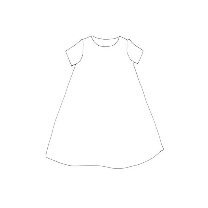 Merchant and Mills - Wholesale Craft sewing kit - The Trapeze Sewing Pattern UK 6-186