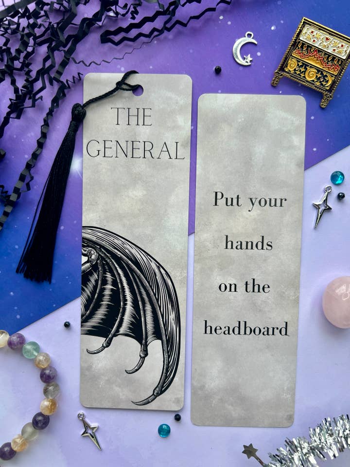 ACOTAR Cassian double sided Bookmark – 400GSM for wholesale by TheBookShack