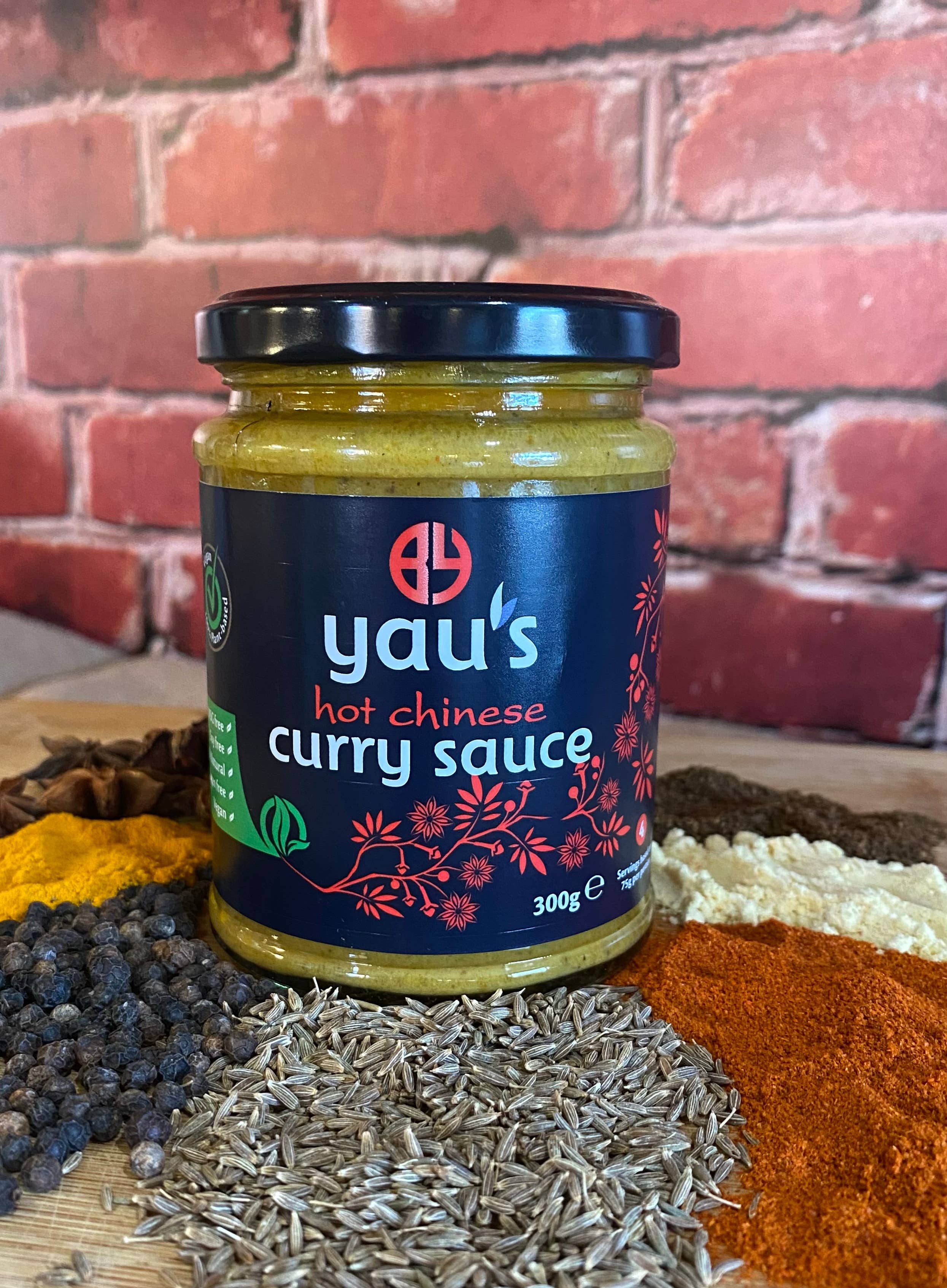 Yau's – wholesale Sauce – Yau's Hot Chinese Curry Sauce 300g2