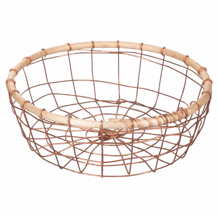 VdE Tivoli 1996 – wholesale Korg – LITEN RUND METALLKORG MED PILKANT 24 CM