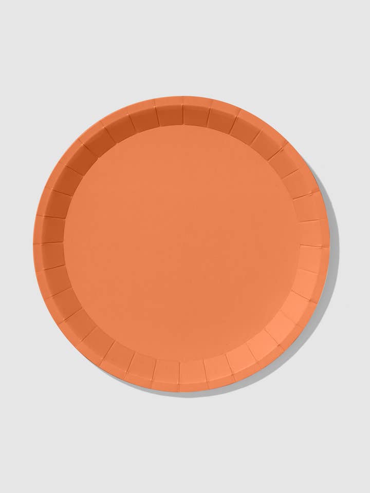 Tropical Coral Kleine Partyteller aus Papier (10 pro Packung) für den Großhandel von Coterie Party Supplies