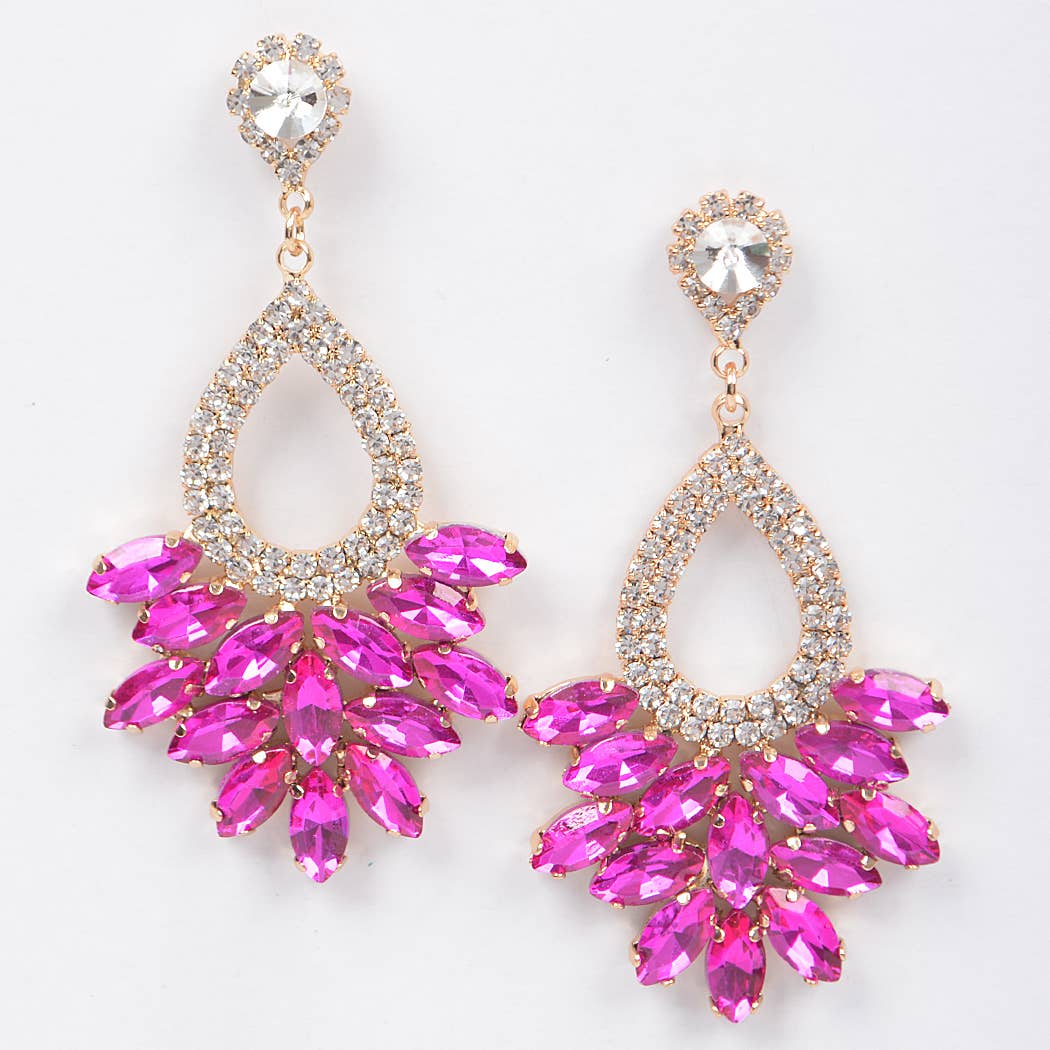 3AM BY H&D ACCESSORIES - Wholesale Dangle Earrings - Rhinestone Dangle Earring1