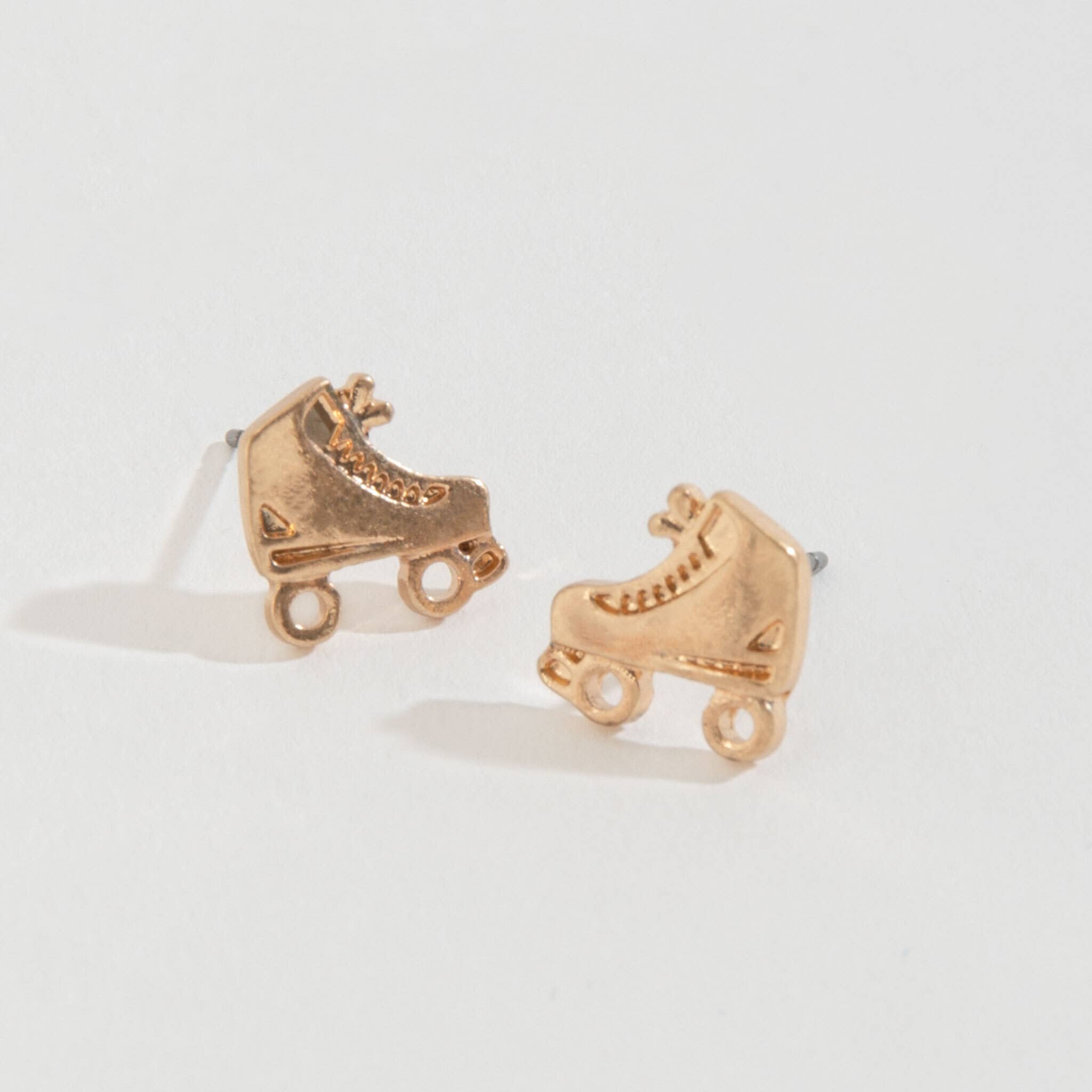 Gold Sale - Roller Skates Stud Buds Earrings for wholesale on Faire
