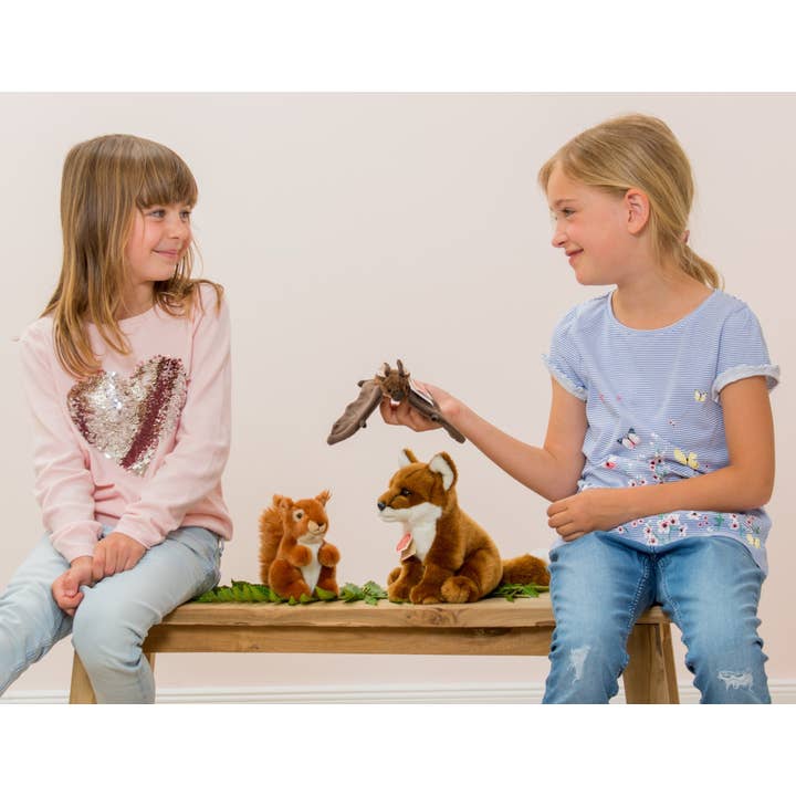 Teddy Hermann - Wholesale Stuffed/Plush Toy - Kids & Baby - Dark brown bat 24 cm - plush toy - soft toy1