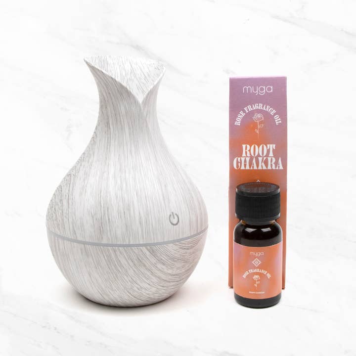 Myga Eco – Großhandel Ätherisches Öl – Chakra-Öl-Set — 7 Duftöle für Körper, Geist und Seele